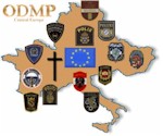 Zur Genkseite gefallener Polizeibeamte in Europa